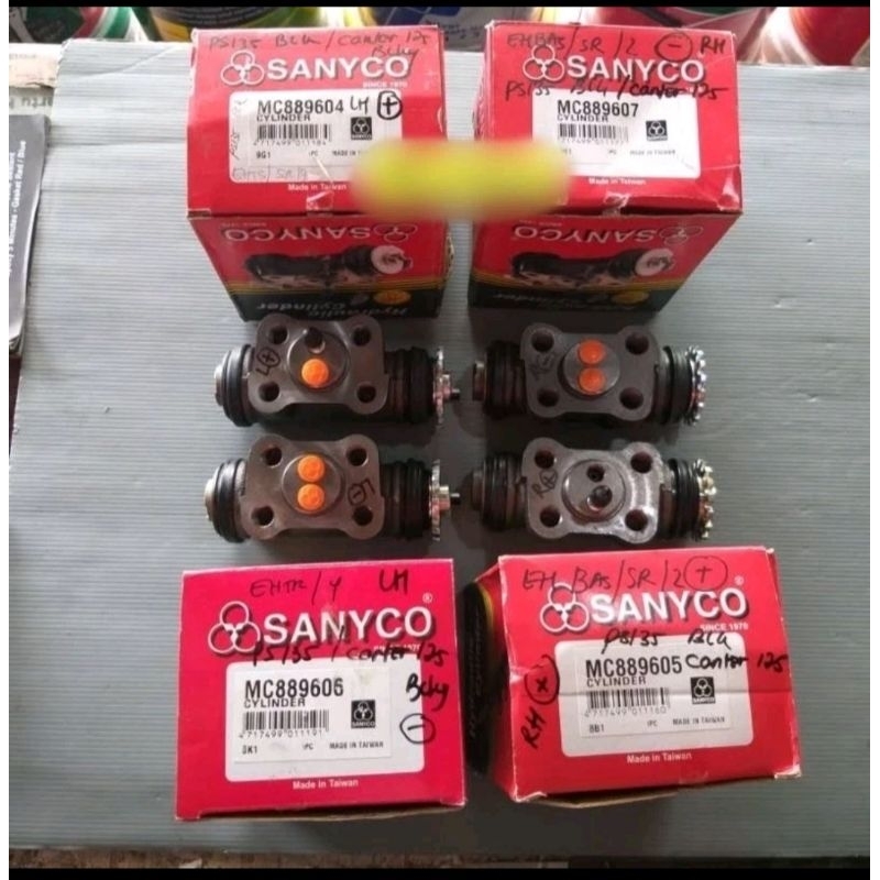 Blok rem belakang PS 135 PS 125 Canter Sanyco (harga per 1 set)