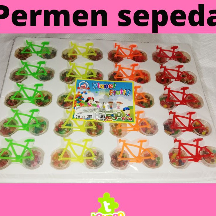 

Kirim Sekarang Permen Sepeda Isi 20 pcs Grosir Murah ( Aman dan Halal )