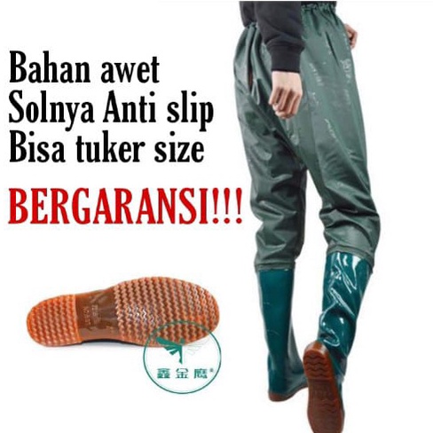 KODE BFJ738 Sepatu sawah Sepatu petani Sepatu Karet Sepatu Boot Sepatu karet panjang Sepatu karet im