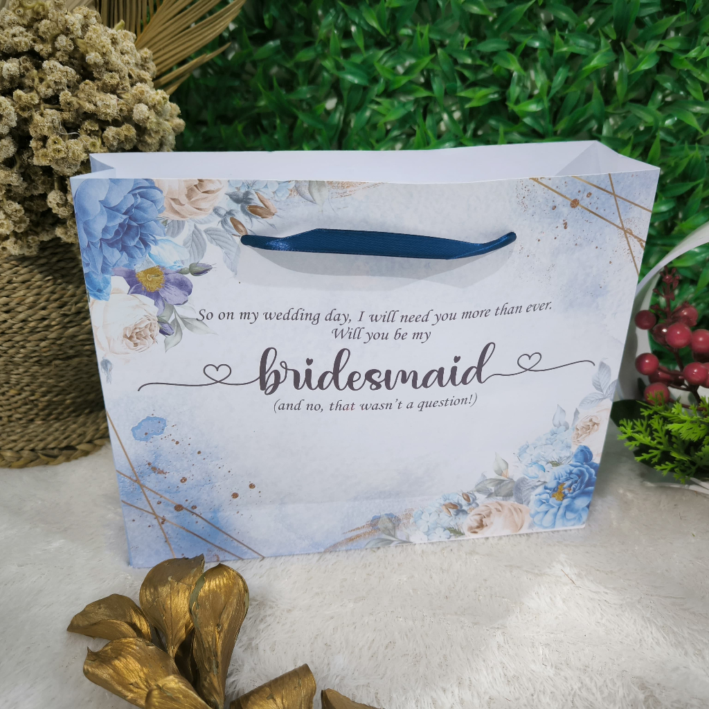 

PAPERBAG TAS BRIDESMAID LANDSCAPE