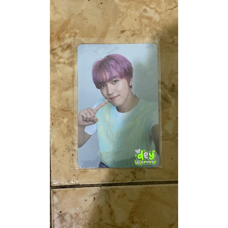 [BACA DESC] OFFICIAL PHOTOCARD PC HAECHAN NATREP NATURE REPUBLIC