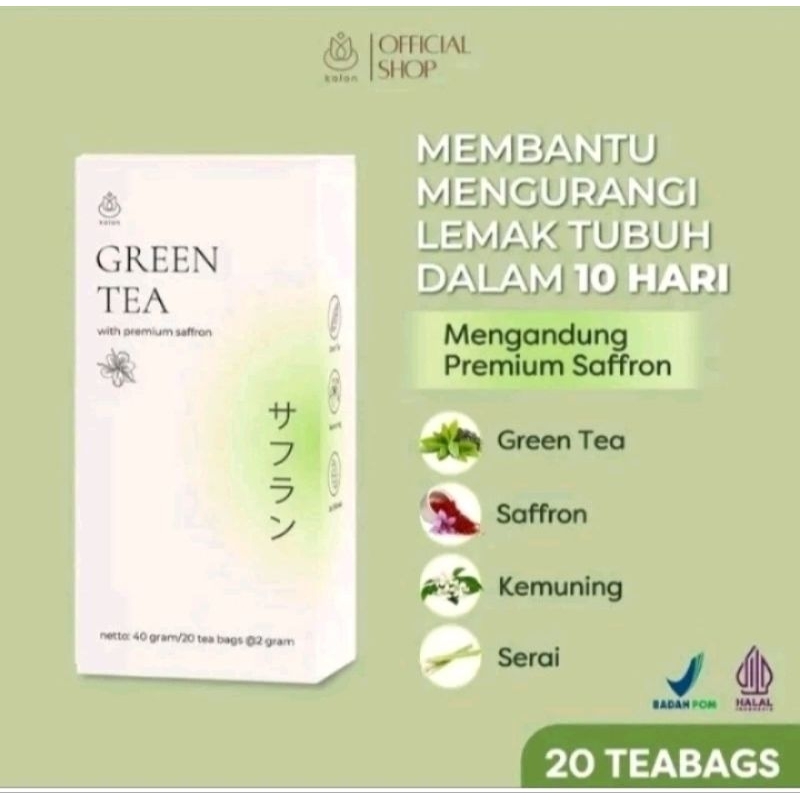 

KALON GREEN TEA WITH PREMIUM SAFFRON