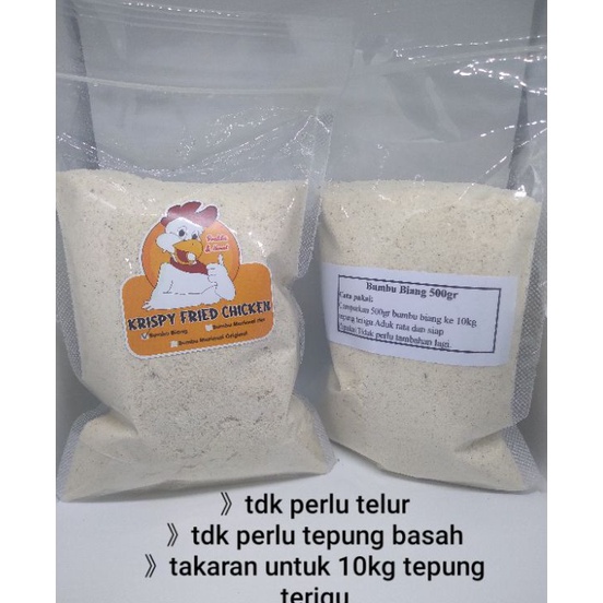 

Murah Banget Bumbu biang fried chicken tepung biang kentucky