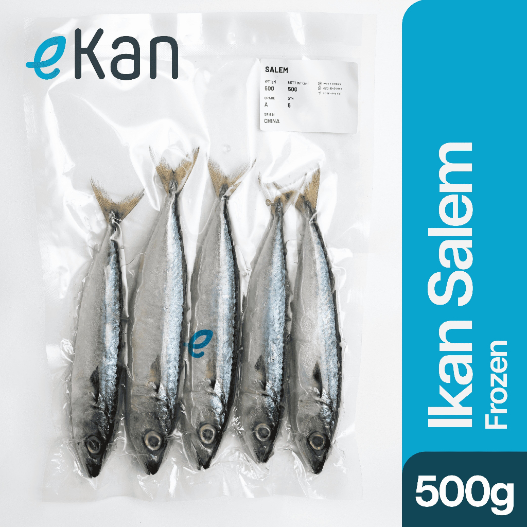 

Ikan Salem IQF Frozen 500gr