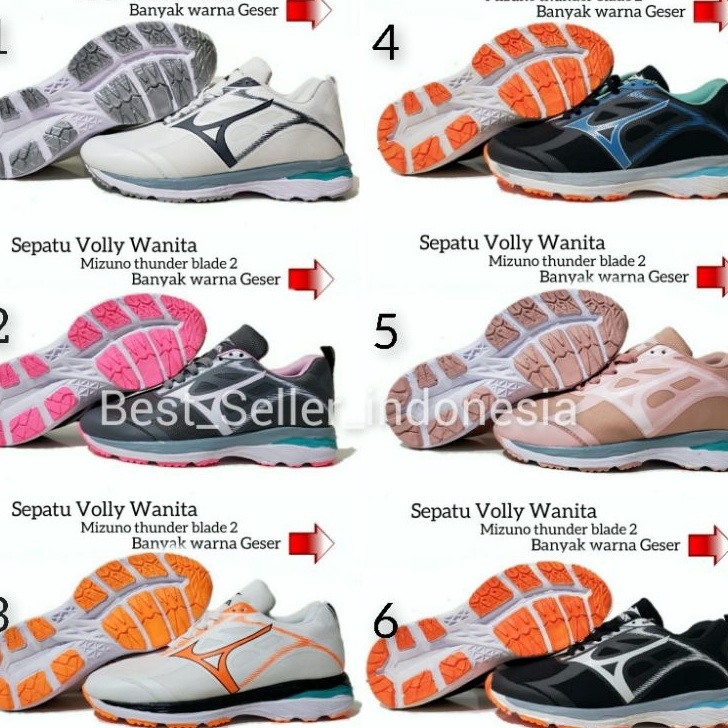 Grosir Sepatu Volly Mizuno Wanita Terlaris Sepatu Mizuno Wanita Thunder Blade Sepatu Volly Mizuno Wa
