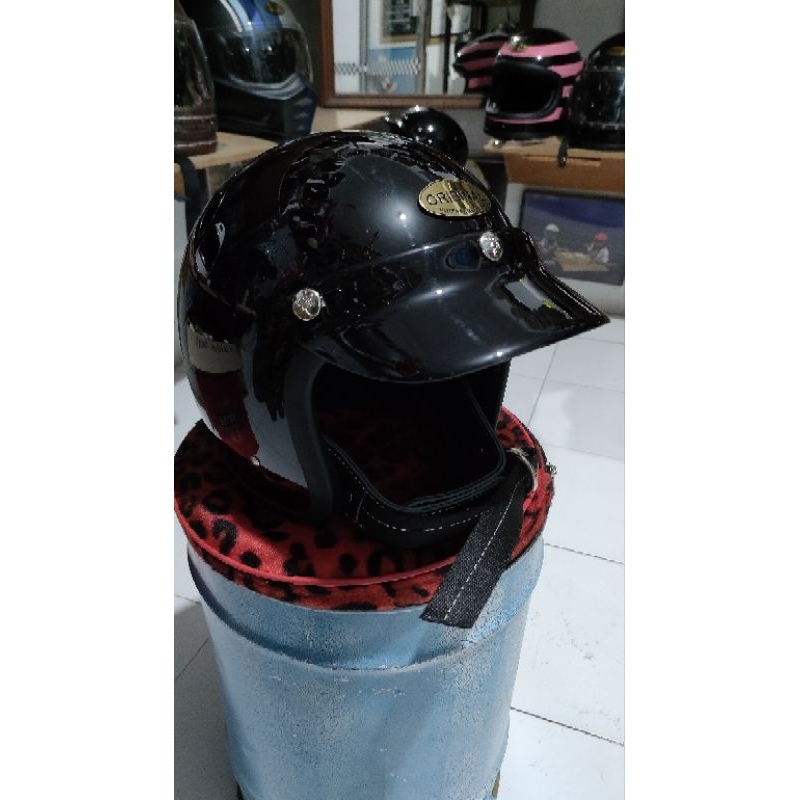 Helm custom slimhead oribinal+cap