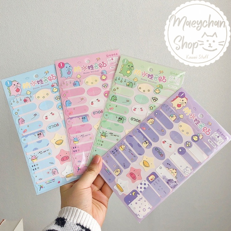 

[Maeychan] Sticker Label Lucu Anti Air