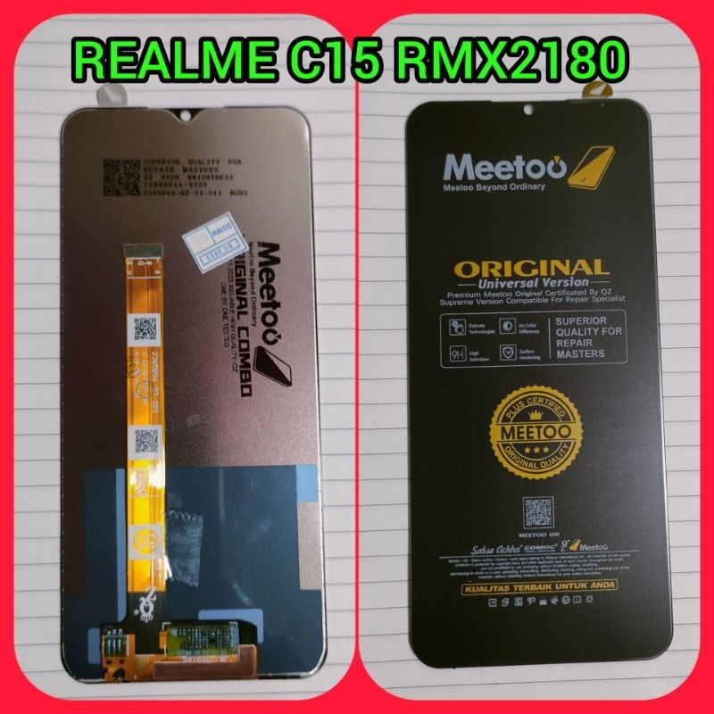 Lcd Touchsreen Ts Fulset Realme C15 Model: RMX2180