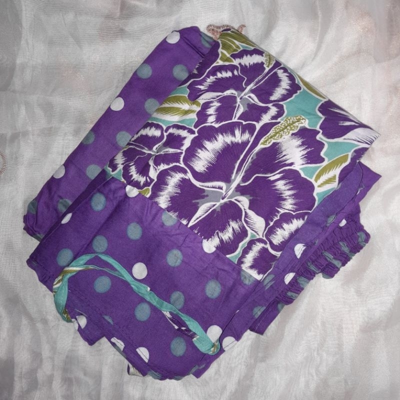 mukena dewasa bunga renda katun jepang mukena bali katun rayon