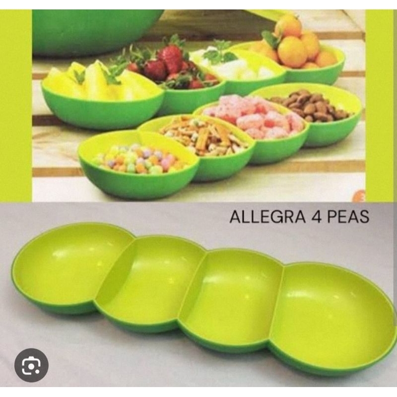 Allegra 4 peas tupperware original 100%