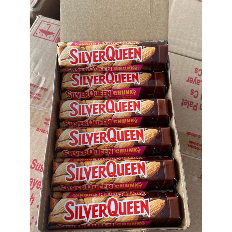 

Baru SilverQueen Chunky Bar mede 12x 30gr