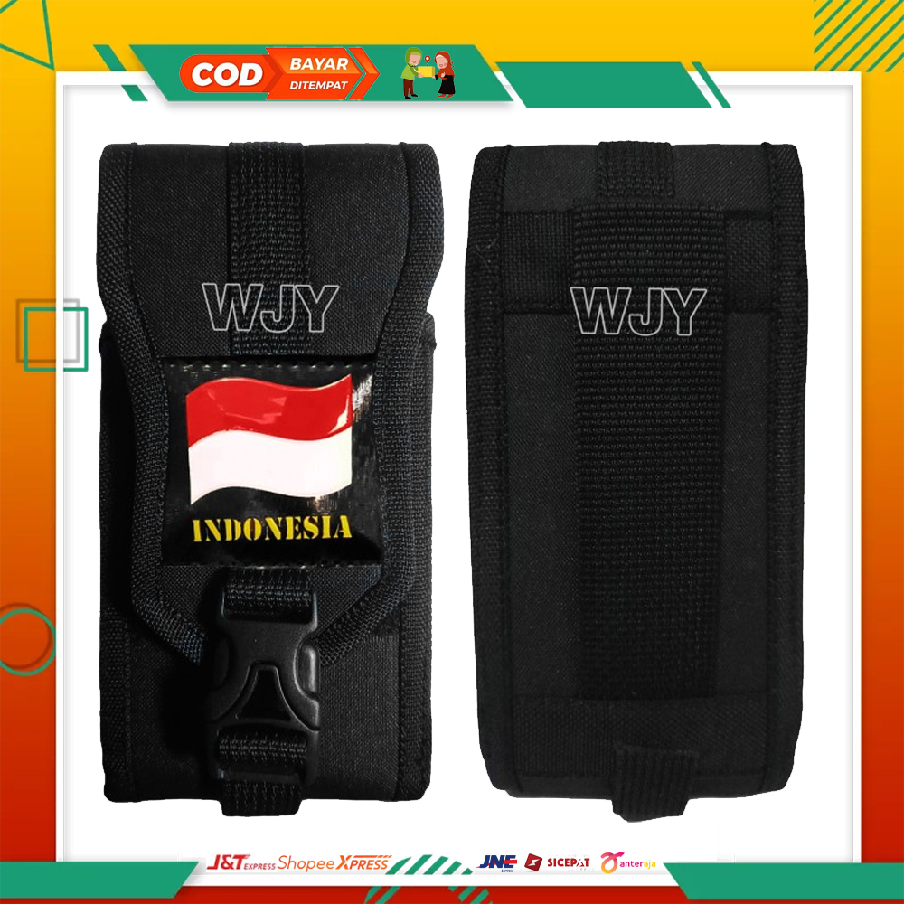SARUNG HP PINGGANG TACTICAL TAS HP PINGGANG LOGO BENDERA