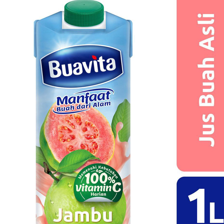 

★★★★★ Buavita Jambu Jus Buah Asli 1000ml