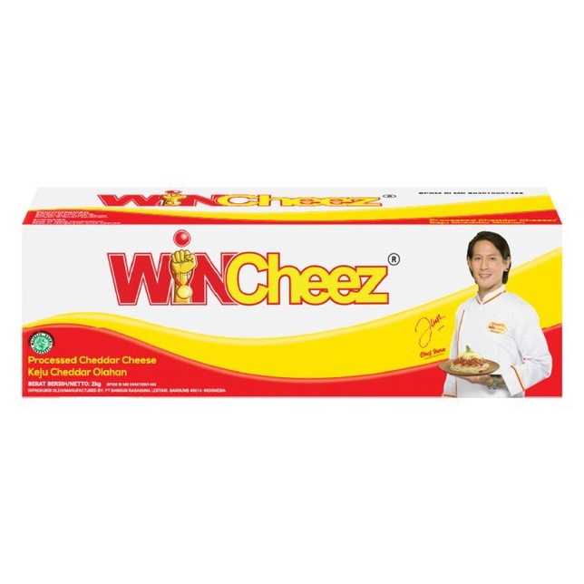 

Terlaku. Keju Wincheez Cheddar 2kg