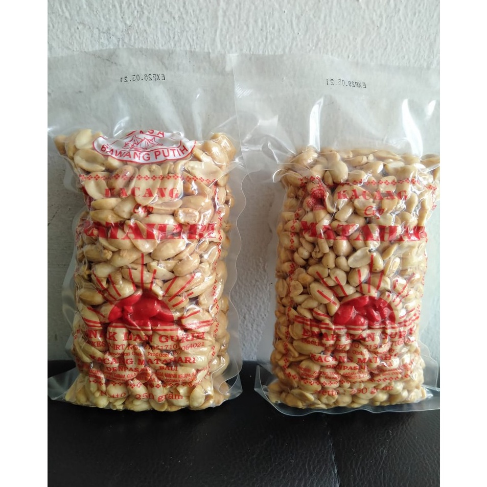 

Ready Stok KACANG BALI MATAHARI 250 GRAM