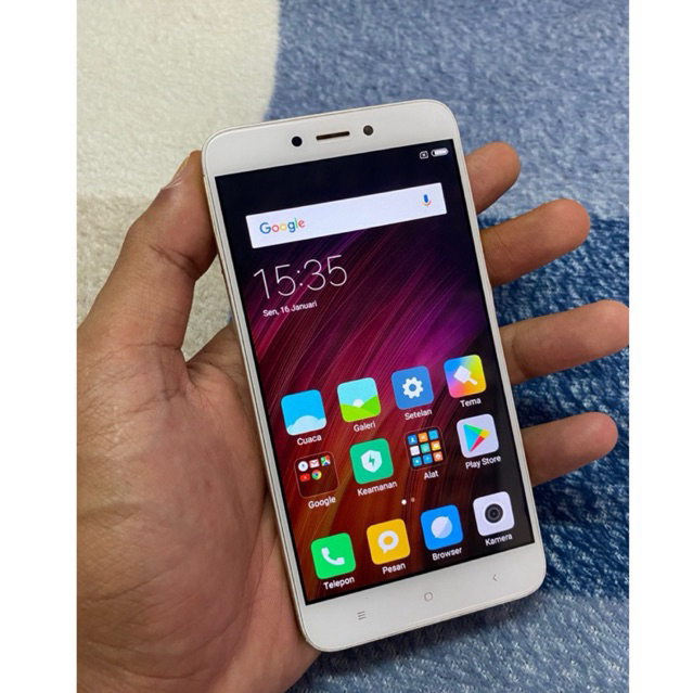 XIAOMI REDMI 4X 3/32 4G LTE HANDPHONE ANDROID SECOND MURAH