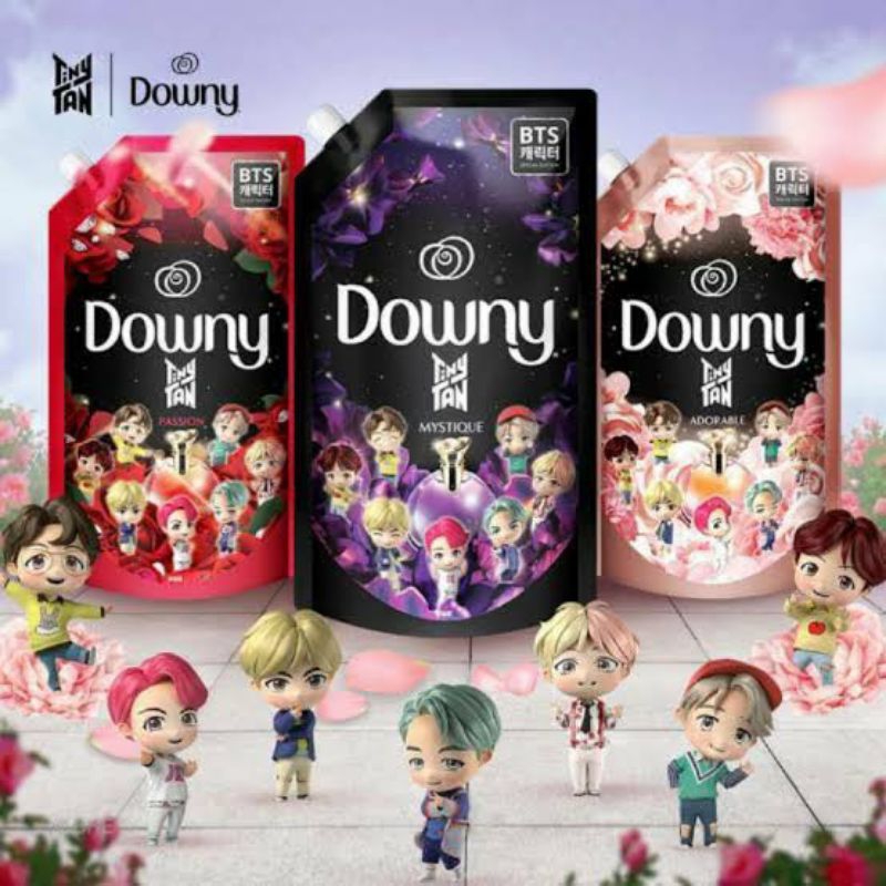 Downy TinyTan BTS Edition Pelembut & pewangi Pakaian 650ml