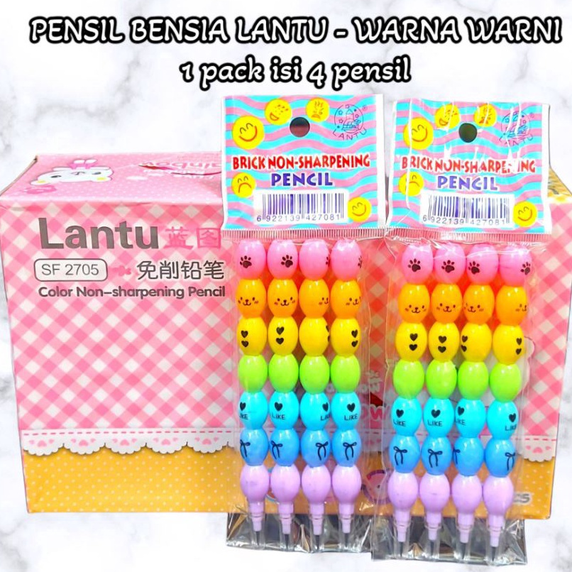 

Harga Promo (4 pcs) PENSIL SUSUN BENSIA LANTU / PENSIL SAMBUNG SUSUN KARAKTER Serba Murah