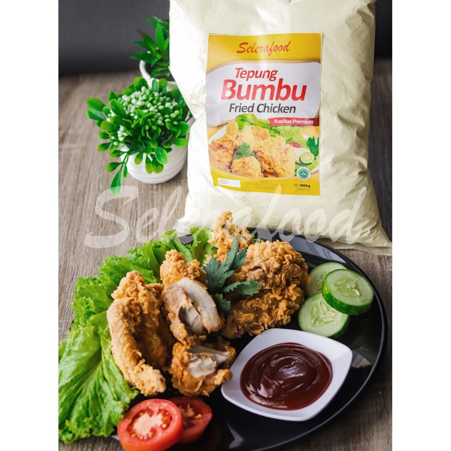 

Diskon Tepung Bumbu Fried Chicken Premium Berat 1 Kg Merk Selerafood