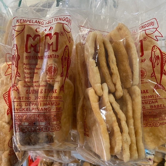 

Terlaris Kemplang Bangka Panggang Kotak Cap MM - Snack Bangka - Cemilan Bangka - Makanan Bangka