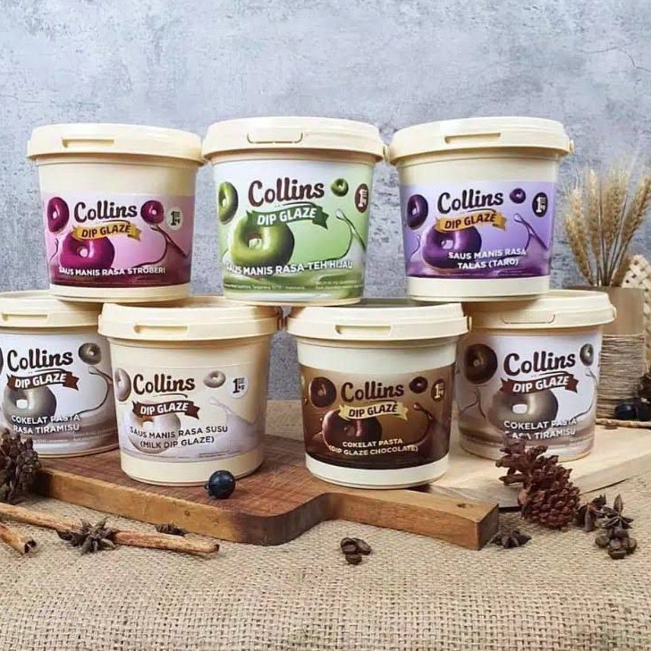 

Big Sale collins dip glaze coklat 1kg