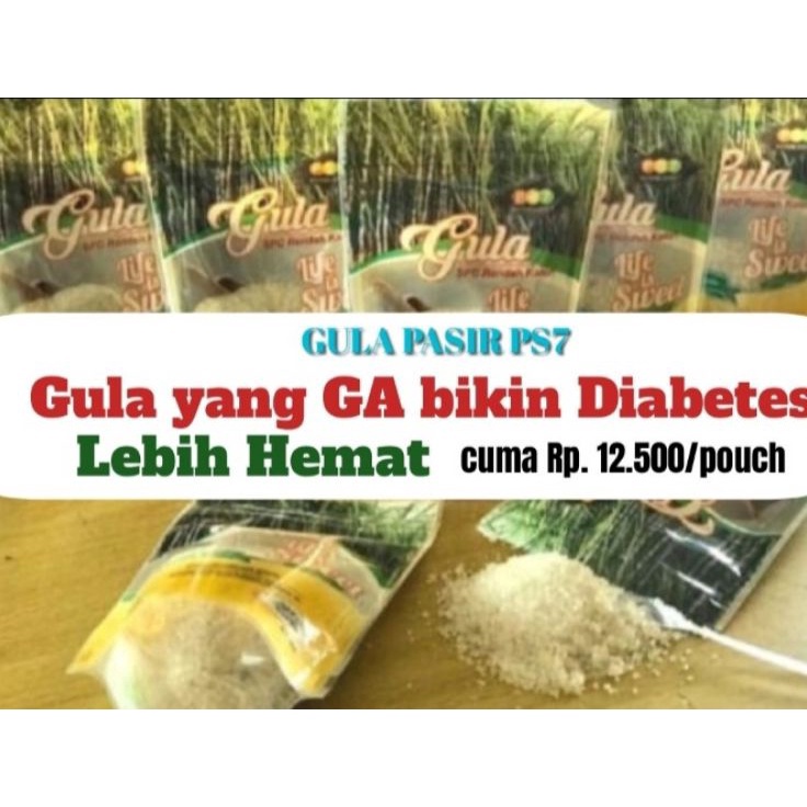 

Sale TERMURAH, 150 gr Gula rendah kalori PS7 (Expired 01.04.2025).
