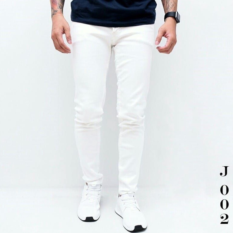 Miliki Juga Celana Jeans Pria putih bersih / Celana Jeans Denim Pria putih / Celana Panjang Jeans Pr