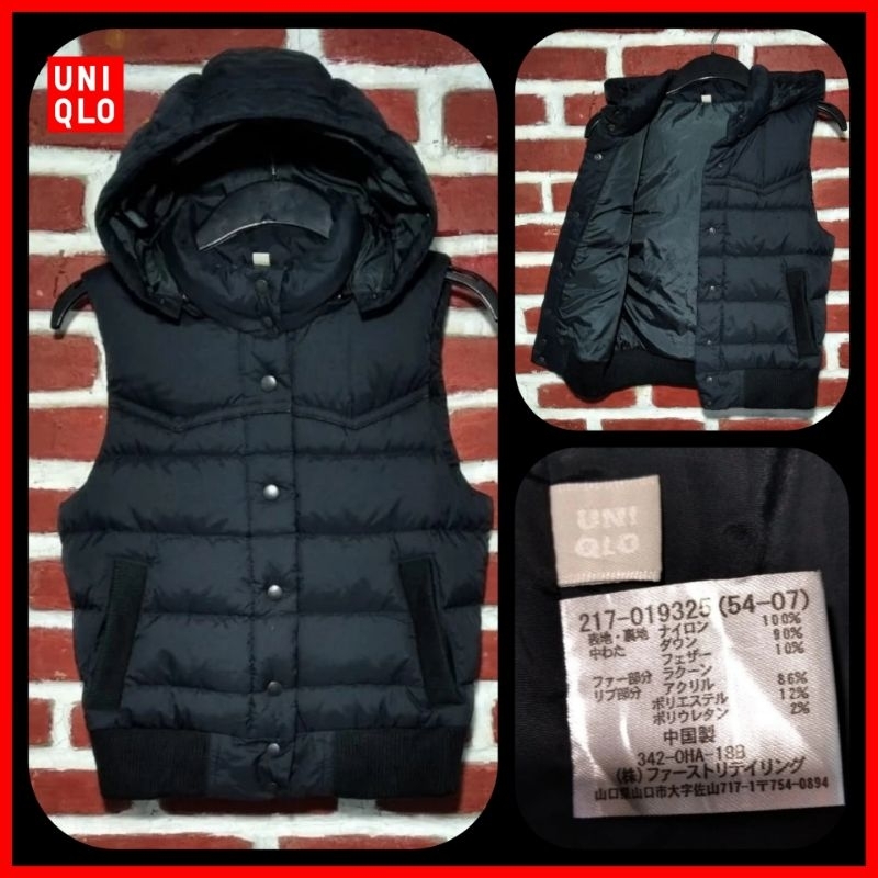 uniqlo vest down Hoodie