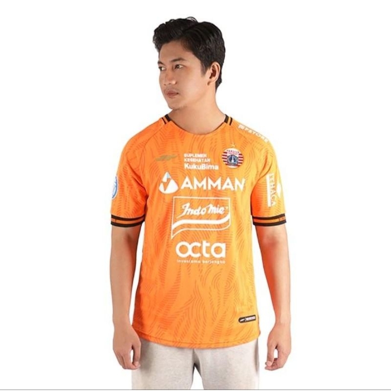 Jersey persija stadium version goalkeeper alternate original juara 2022