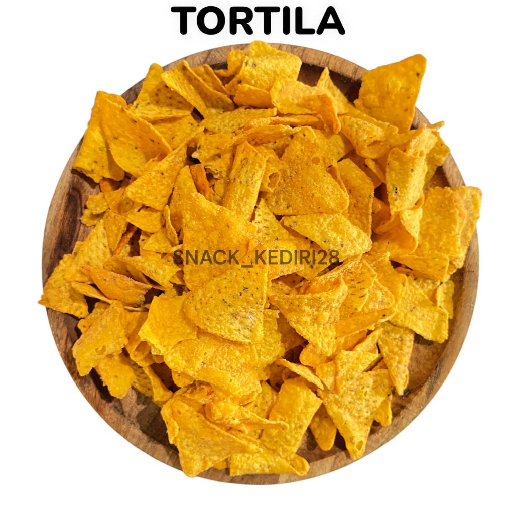 

Tortilla Chips Jagung Bakar 500gr