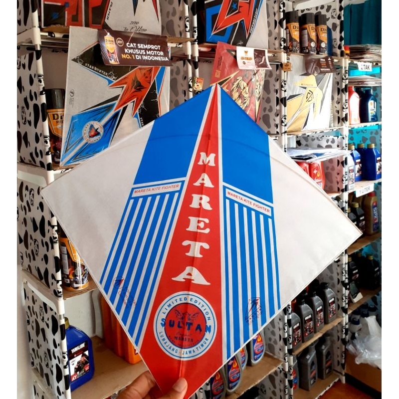 [ WAJIB DIGABUNG DENGAN LAYANGAN LAIN MINIMAL 10 PCS] Layangan Sukhoi Mareta