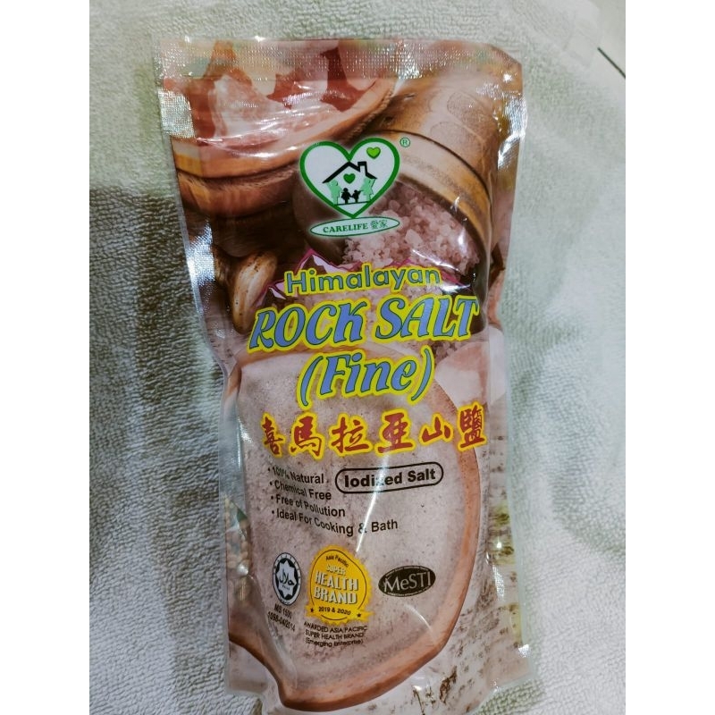 

Himalaya salt /garam himalaya 500gr