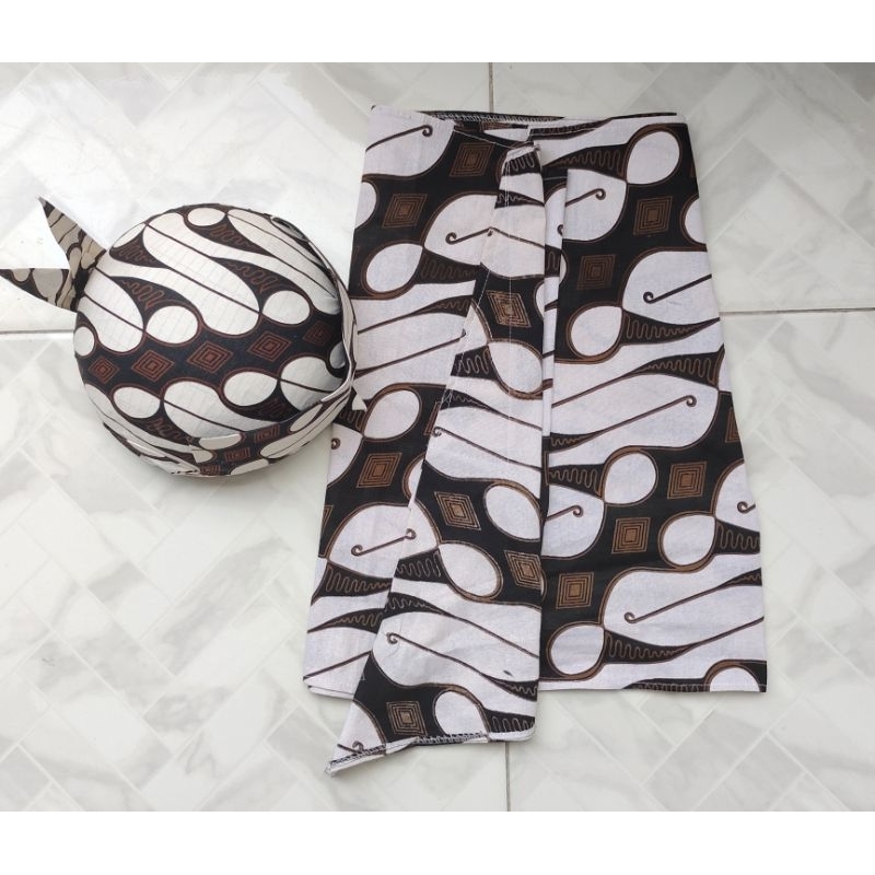 sembong /jarik + blangkon