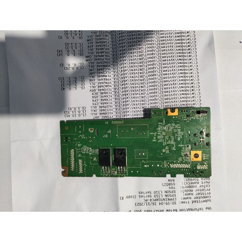 Mainboard Epson L110 L300 L310 Second Normal