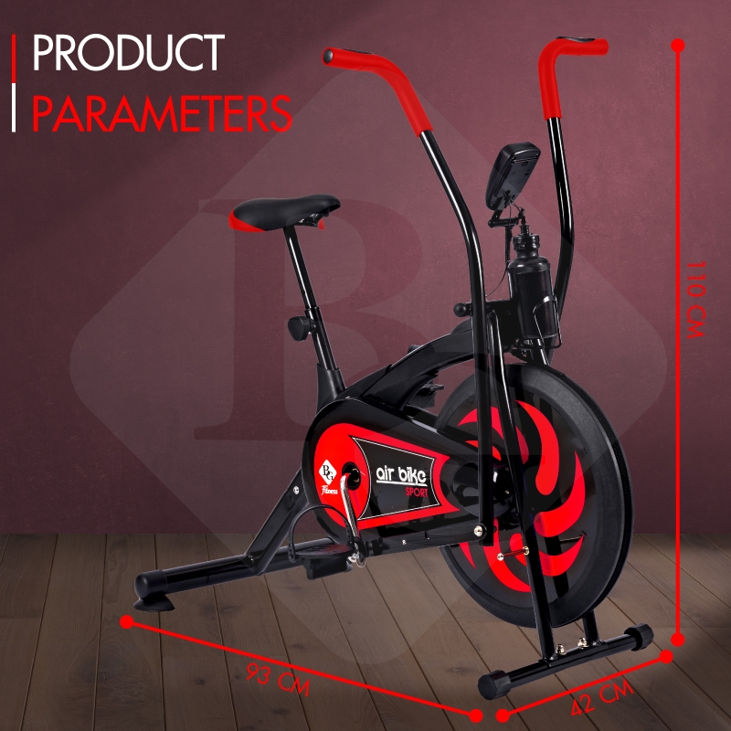 Ready Stock BG SPORT Sepeda Statis Fitness Spinning Bike Air Bike Alat Olahraga Gym Rumah 8701 8702