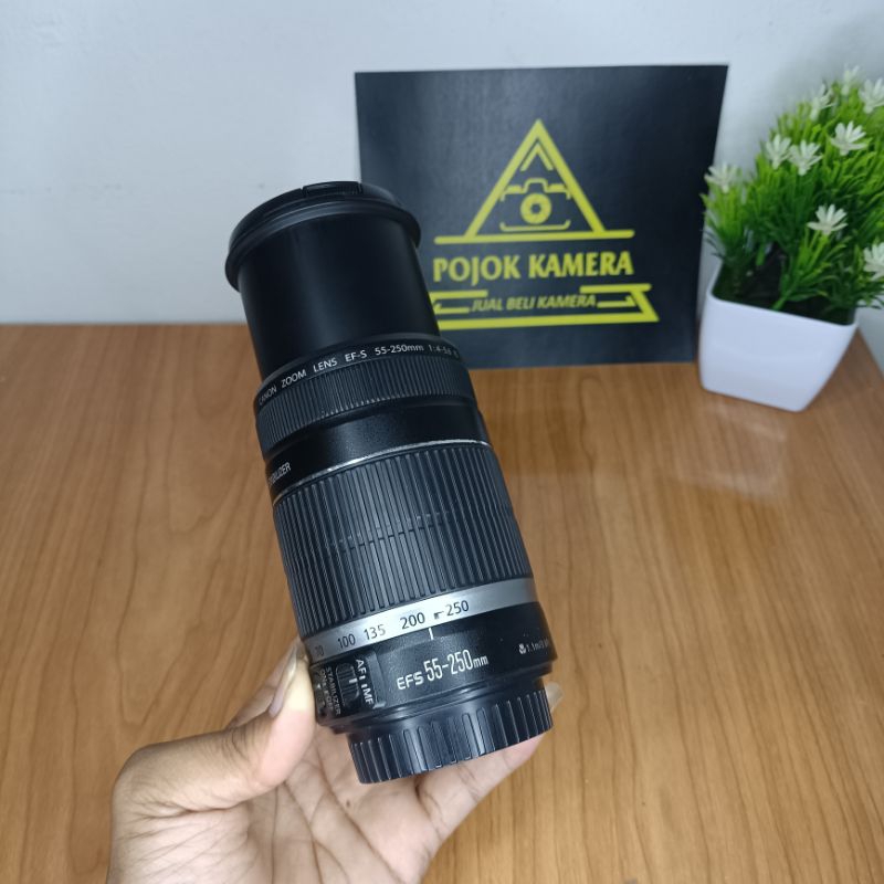 LENSA TELLE CANON 55-250MM IS Bukan 75-300mm / Canon 55-250mm is