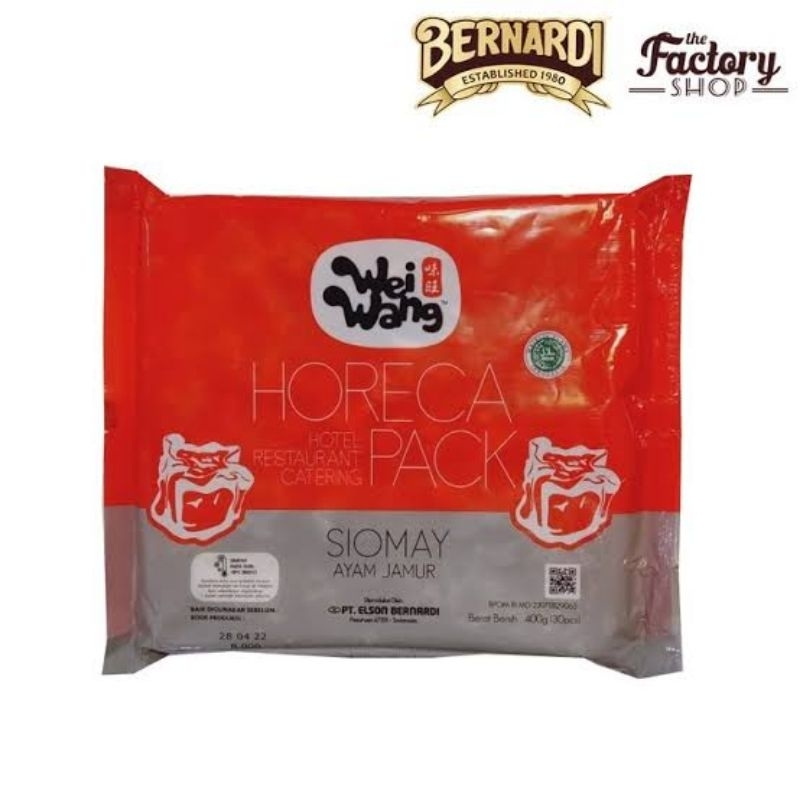 

Wei Wang Siomay Horeca Ayam Jamur isi 30pc