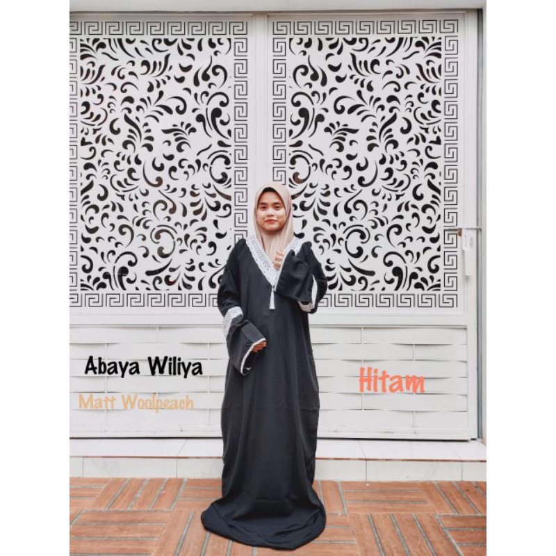 Abaya WILIYA Matt Woolpeach/abaya solat/abaya jokam/abaya solat 354