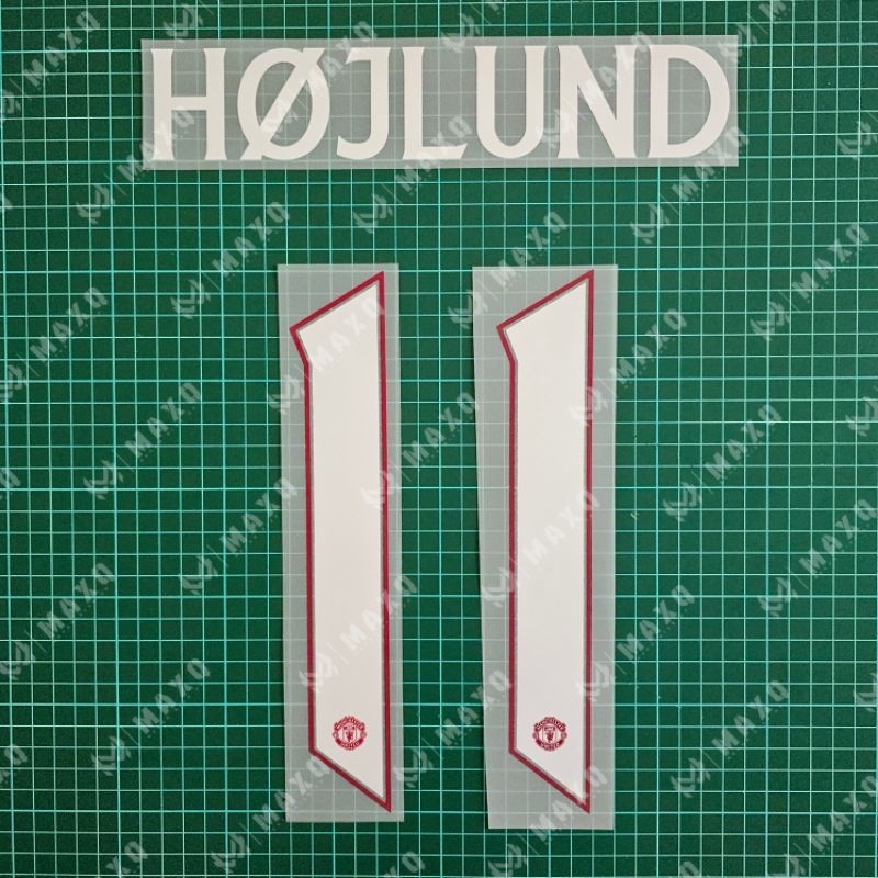 [ NAMESET ] JERSEY MAN UNITEDD AWAY 2023 2024 CUP Ver HOJLUND