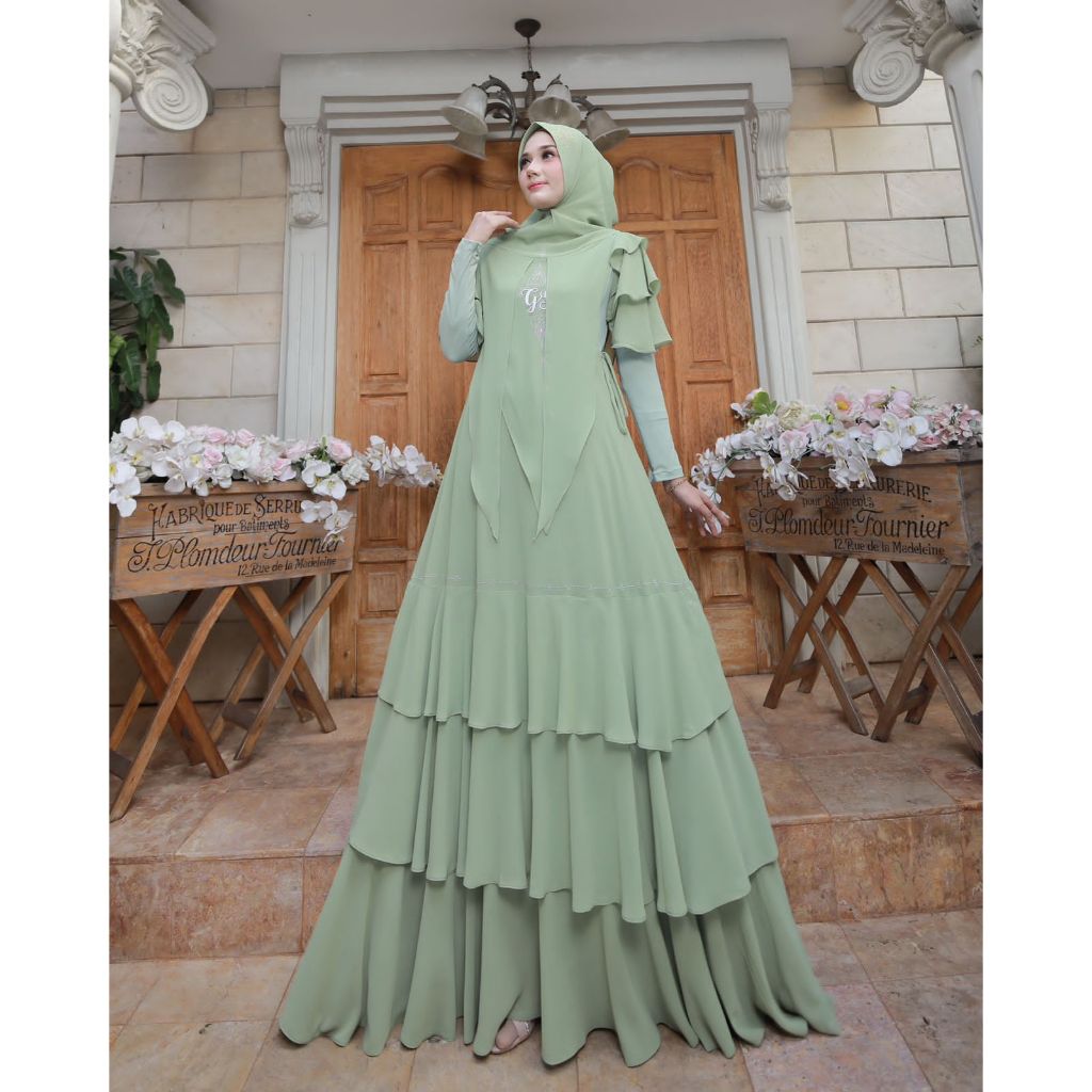 QALISYA POLOS | Gallery Syarifah | Gamis