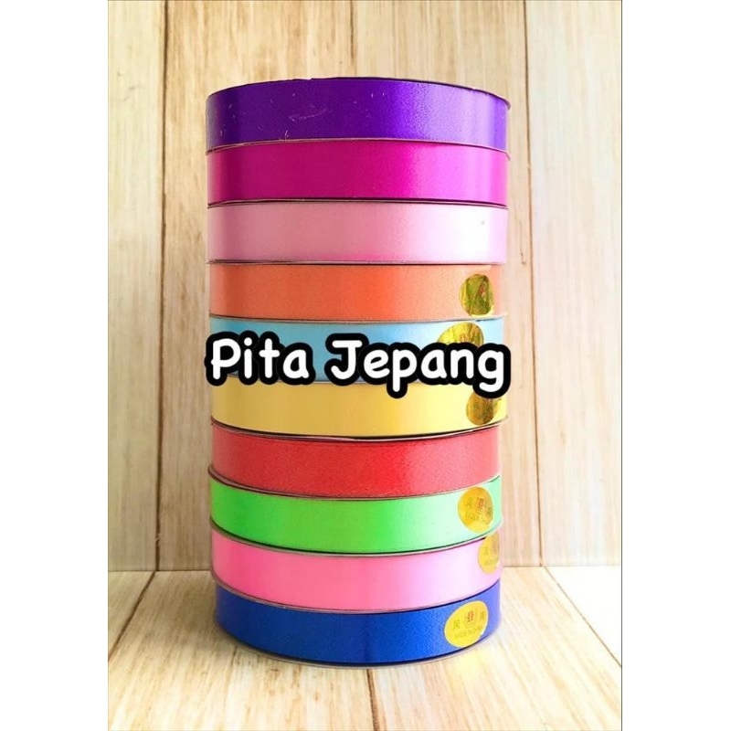 

Pita Kado / Pita Jepang 3/4 inch Aneka Warna