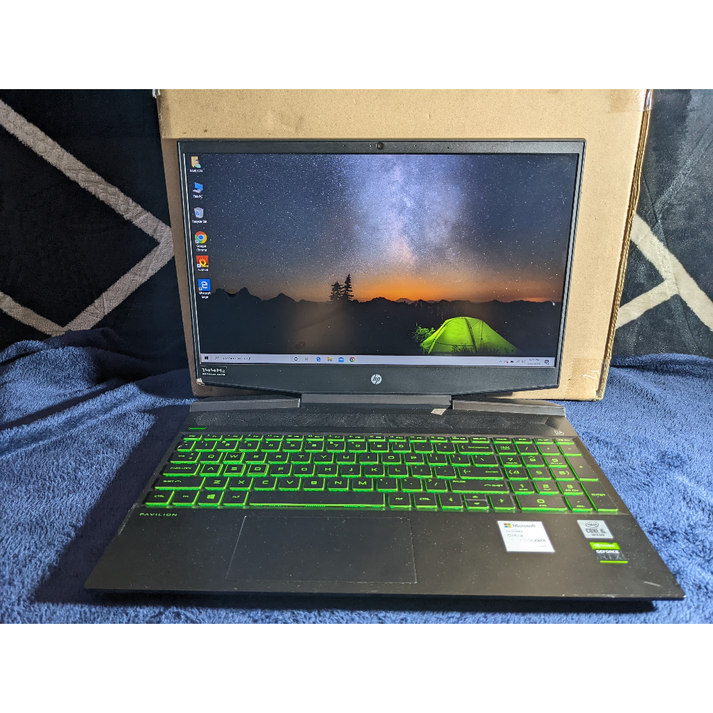 Laptop HP pavilion gaming 15 Core i5 10300H RTX 2060 murah