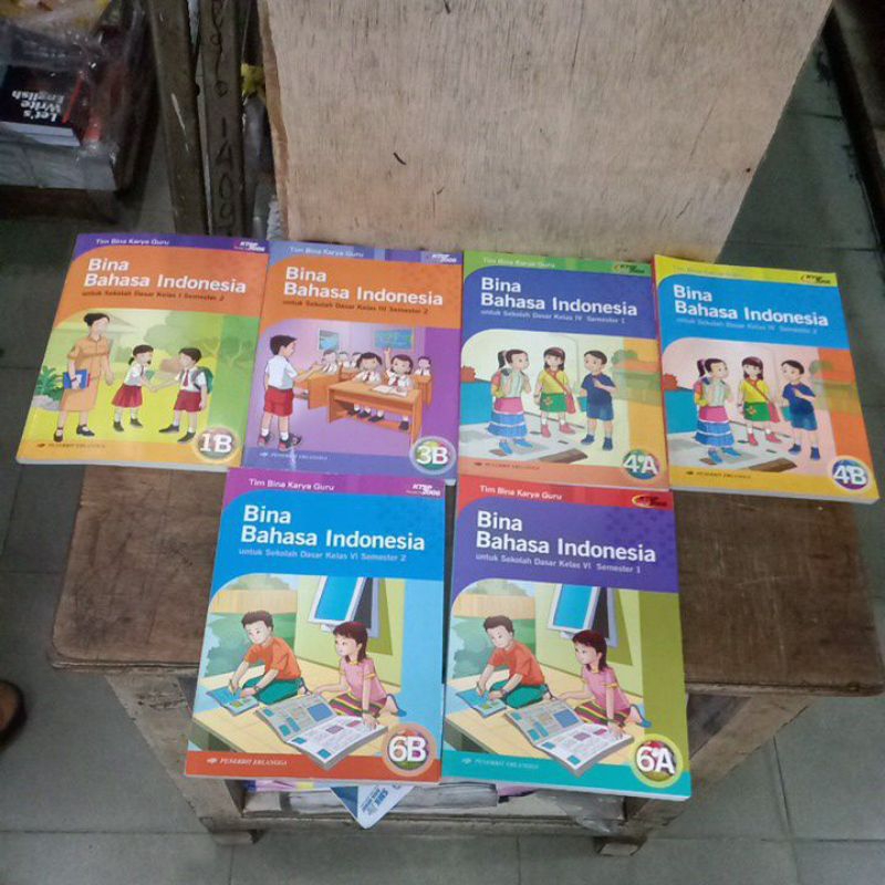 Bina bahasa indonesia kelas 1b,3b,4a,4b,6a,6b SD ktsp