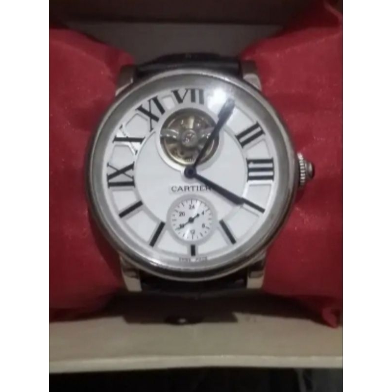 jam tangan KWalitas super otomatis cartier minimalis