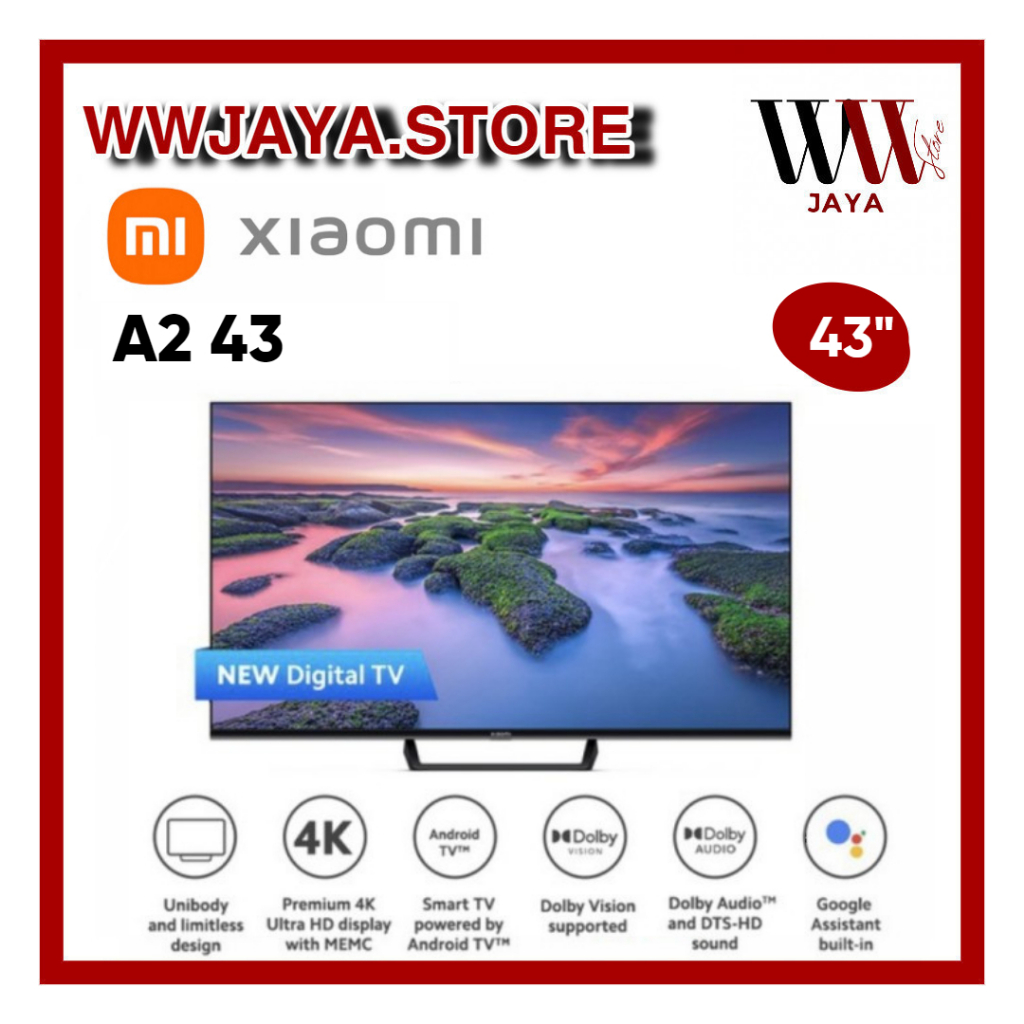 LED TV Xiaomi A2 43 FHD TV Xiomi Android 11 Xiaomi TV 43 Inch