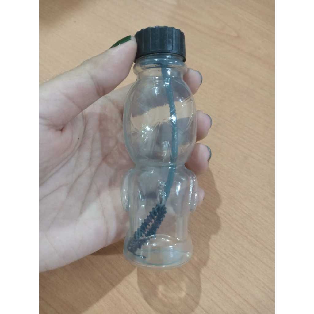 BOTOL GELEMBUNG SABUN KARAKTER BONEKA SPIDERMAN + Stik tutup sabun
