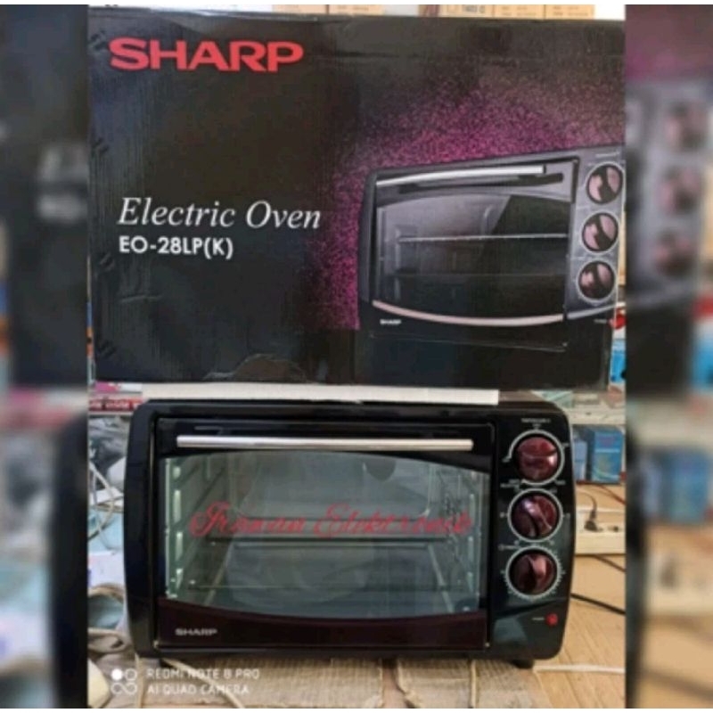 SHARP OVEN LISTRIK (28L) - EO-28LP(K) Electric Convection Kipas Fan EO 28 LP