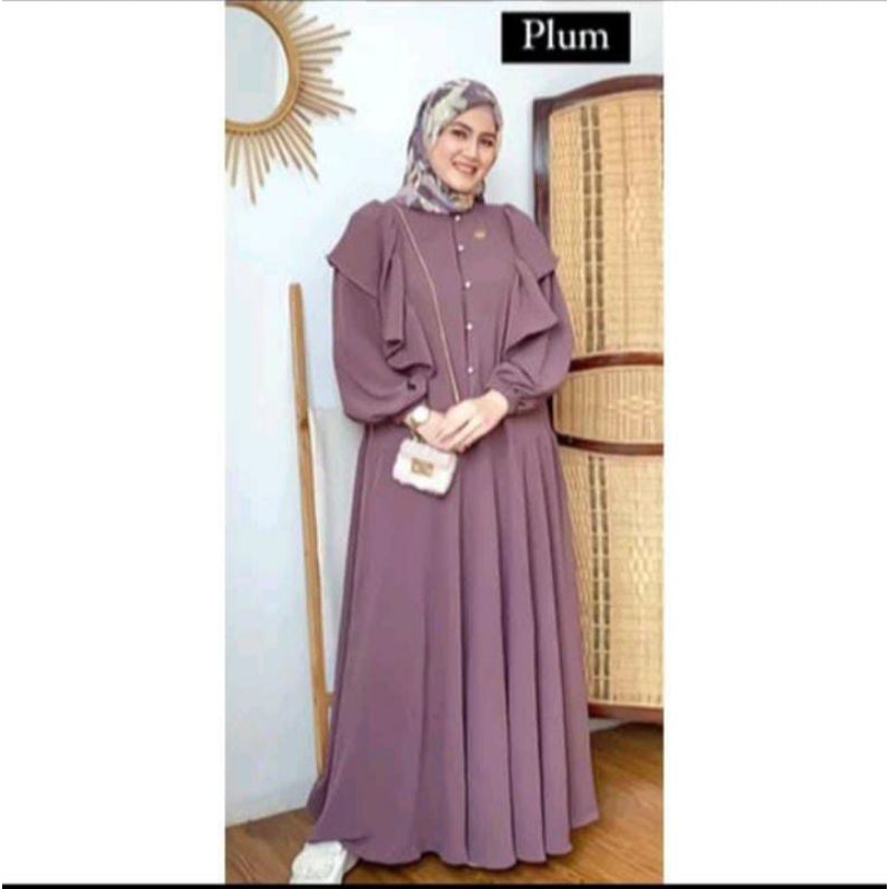 Gamis crinkle tanisha dress