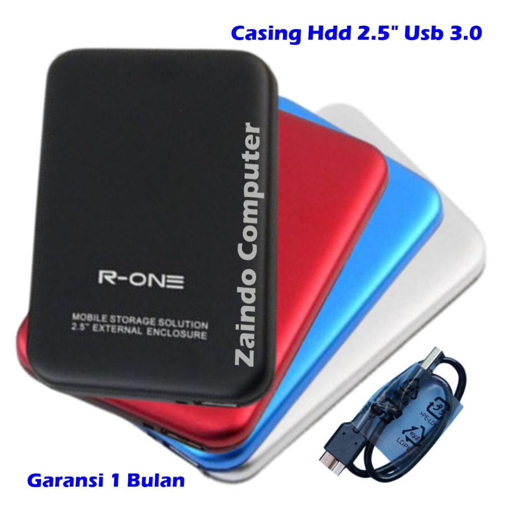 CASE HDD 2.5" R-ONE USB 3.0 ENCLOSURE HDD R-ONE 2.5" USB 3.0 CASING HARDISK EXTERNAL R-ONE USB 3.0 C