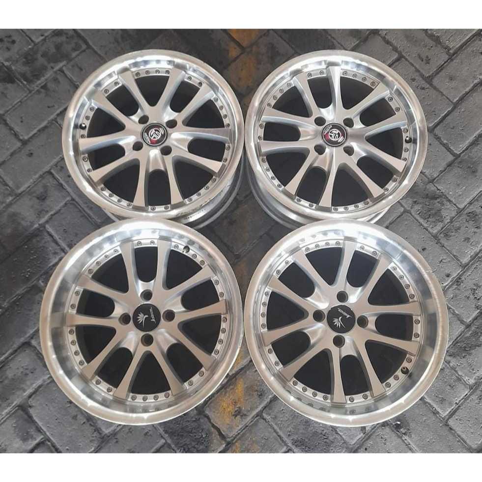 Velg Celong KRANZE R16 Lebar 7.5/8.5 PCD 4x100 SILVER polis